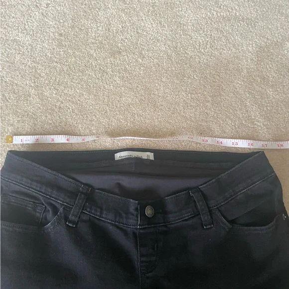 Abercrombie & Fitch Super Skinny ankle Maternity Jeans. Women size 31/12 - Picture 8 of 13